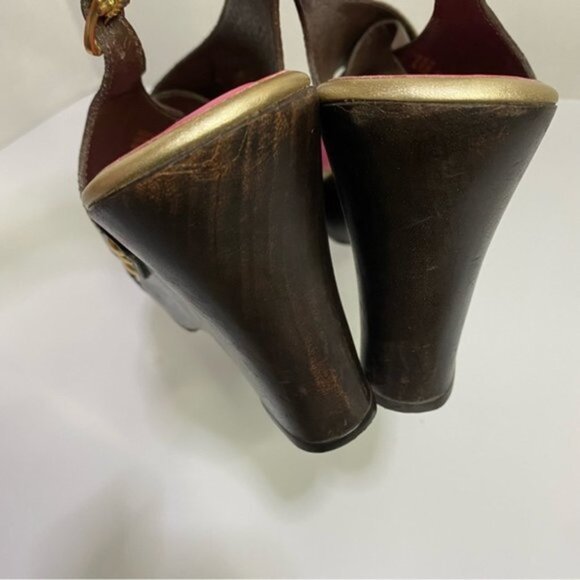 Lilly Pulitzer Callie Wedge Size 9M - Picture 5 of 9